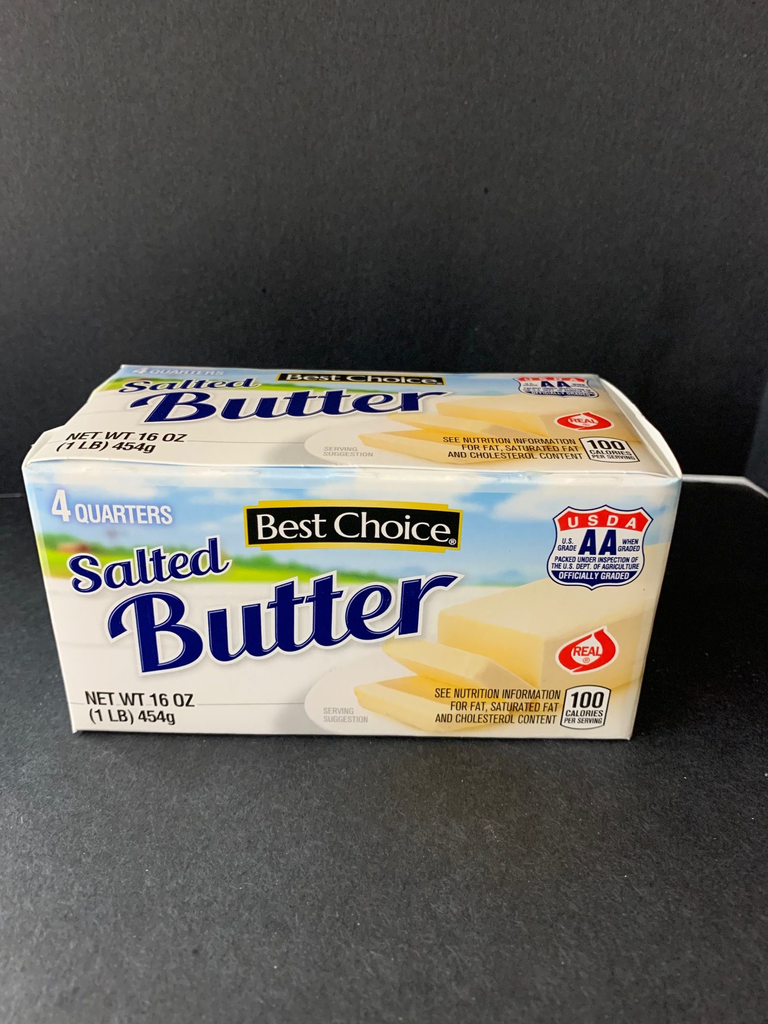 Butter--4 quarters
