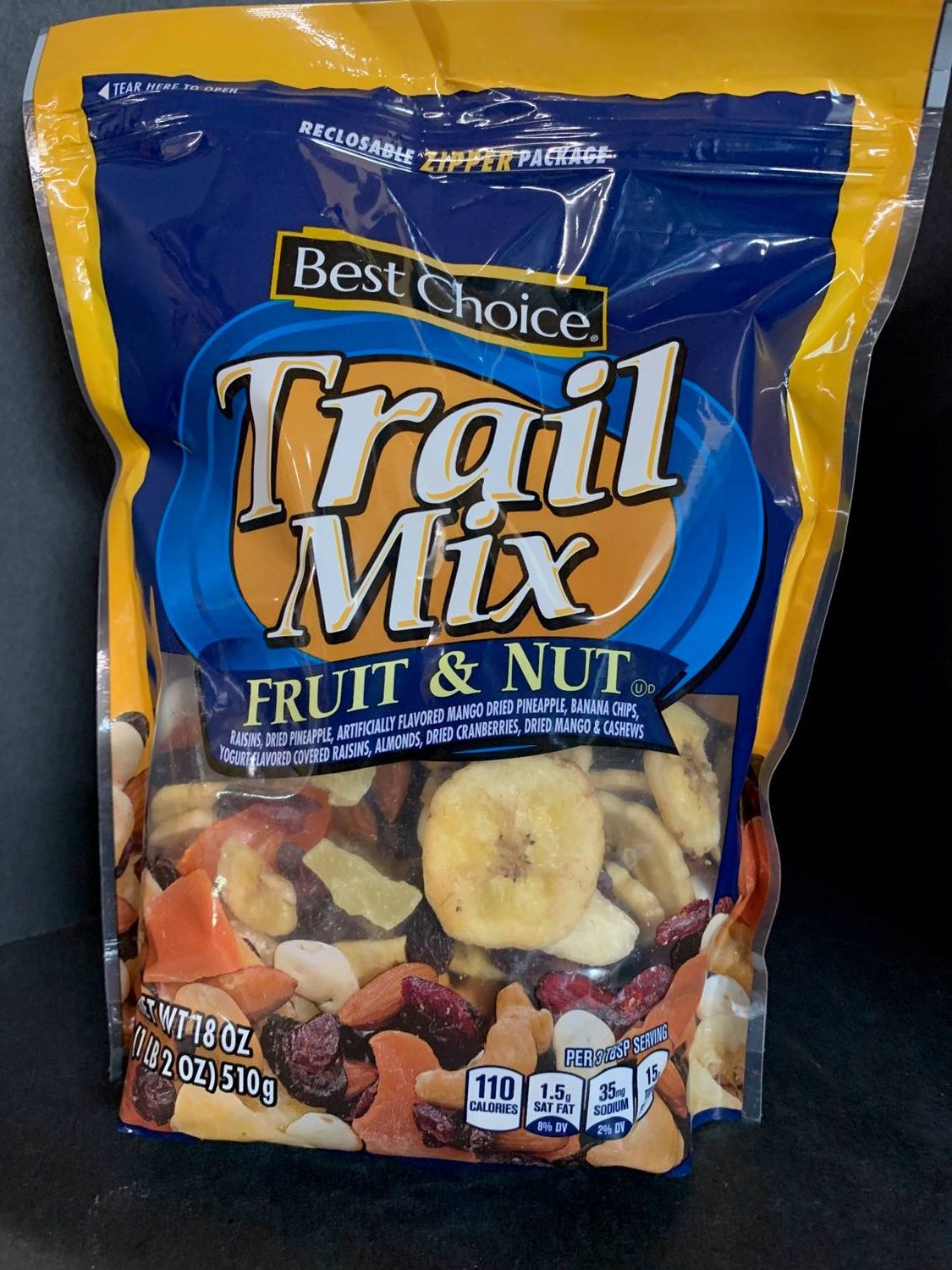 Trail Mix-Fruit & Nut