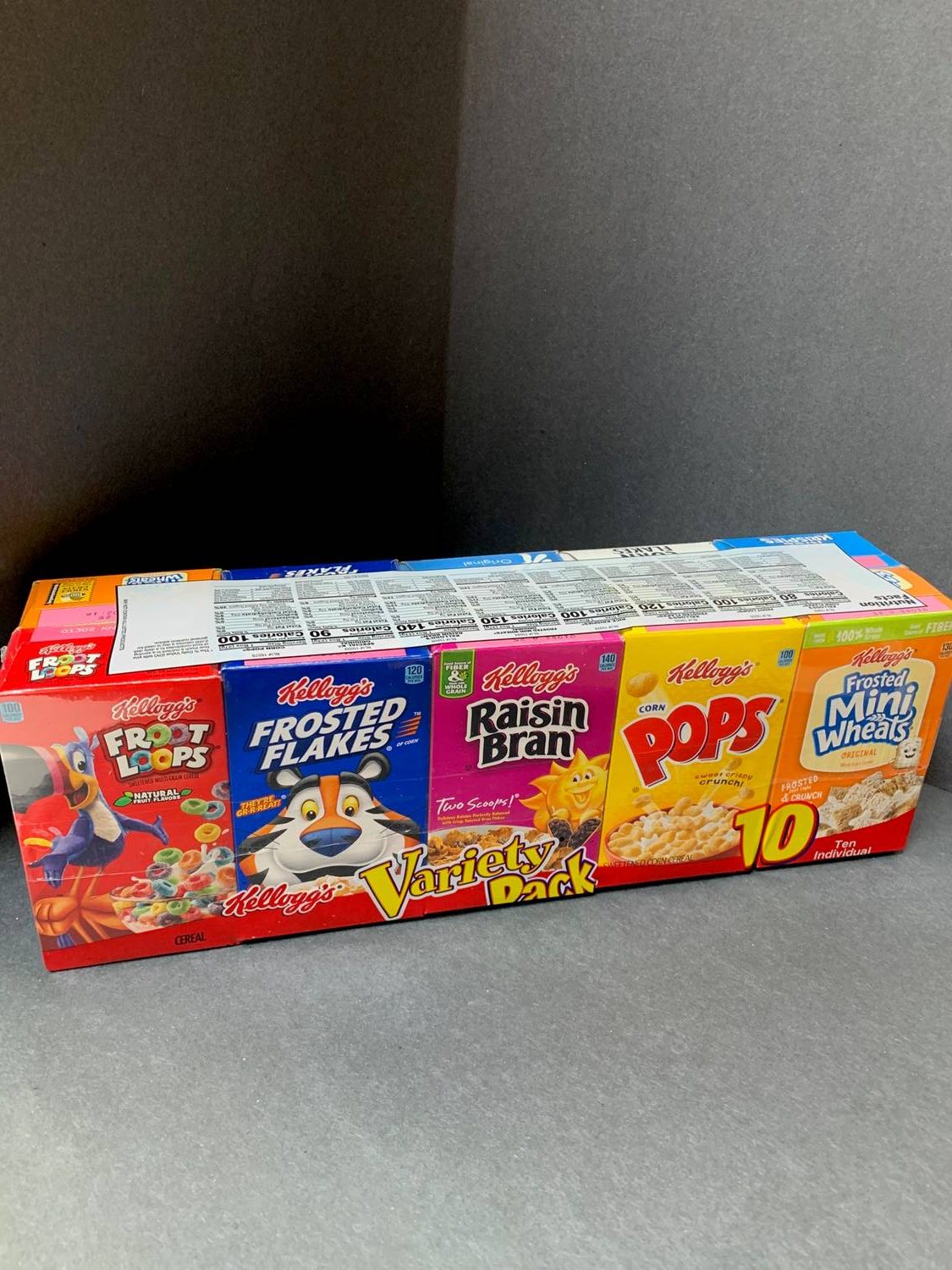 Cereal variety pack